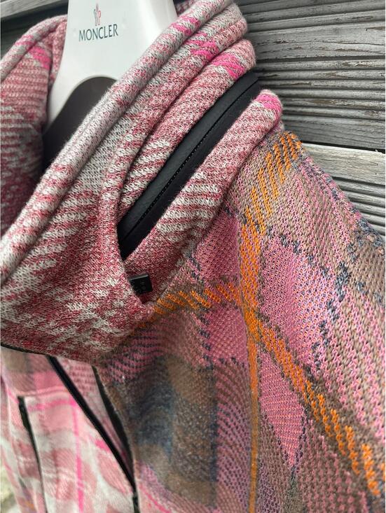 DIOR HOMME Pink Checked Jacket LARGE - Picture 8 of 9